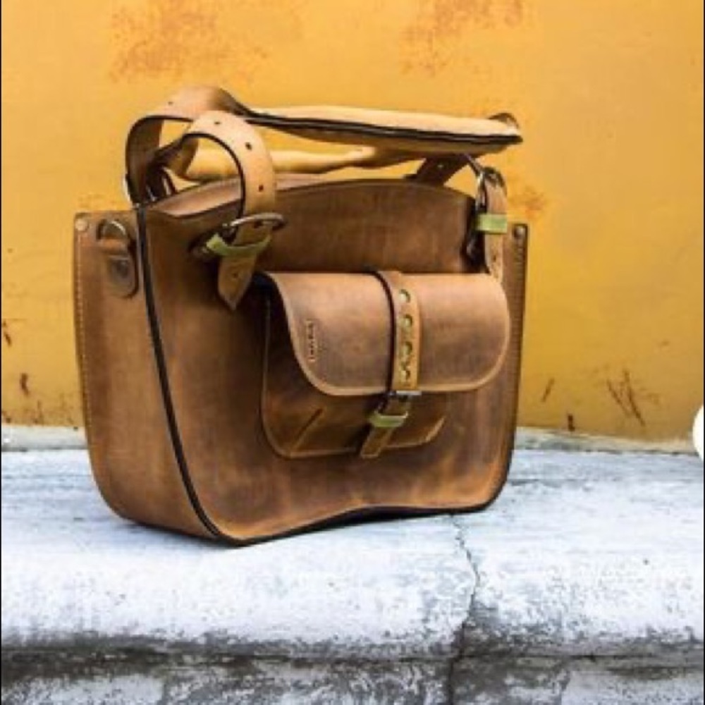Handbag Real 1st grade Leather from Poland